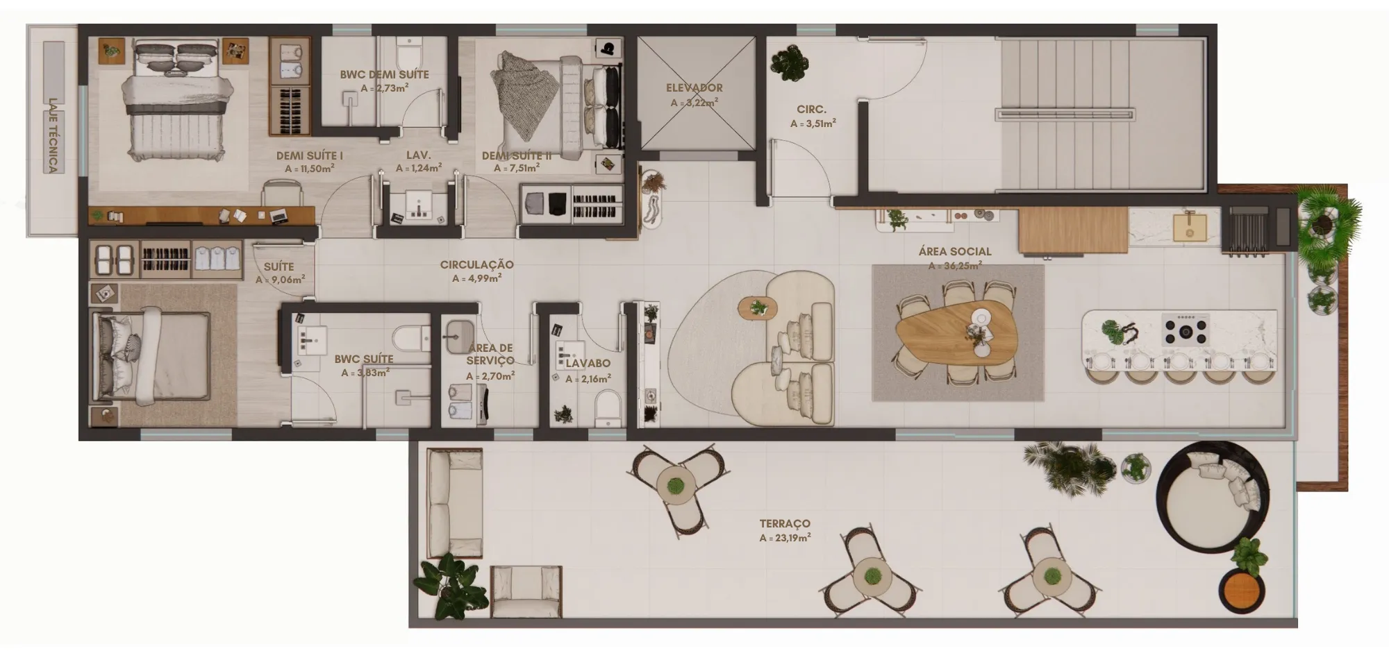 Planta 1º Pavimento